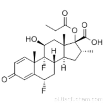 Androsta-1,4-dien-17-kwas karboksylowy, 6,9-difluoro-11-hydroksy-16-metylo-3-okso-17- (1-oksopropoksy) -, (57187593,6a, 11b, 16a, 17a) - CAS 65429-42-7